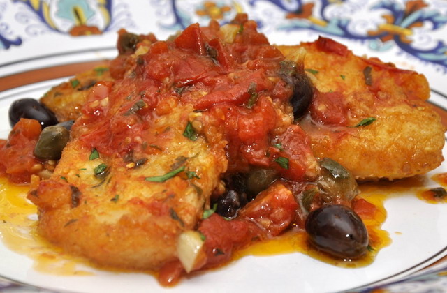Baccal alla siciliana